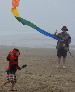Catch the dragon kite's tail