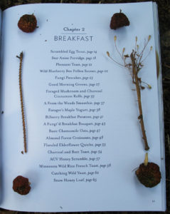 Censorship: Breakfast from Tales from a Forager's Kitchen, by Johnna Holmgren