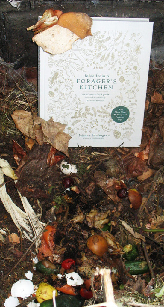 Censorship: Cover of Tales from a Forager's Kitchen, by Johnna Holmgren