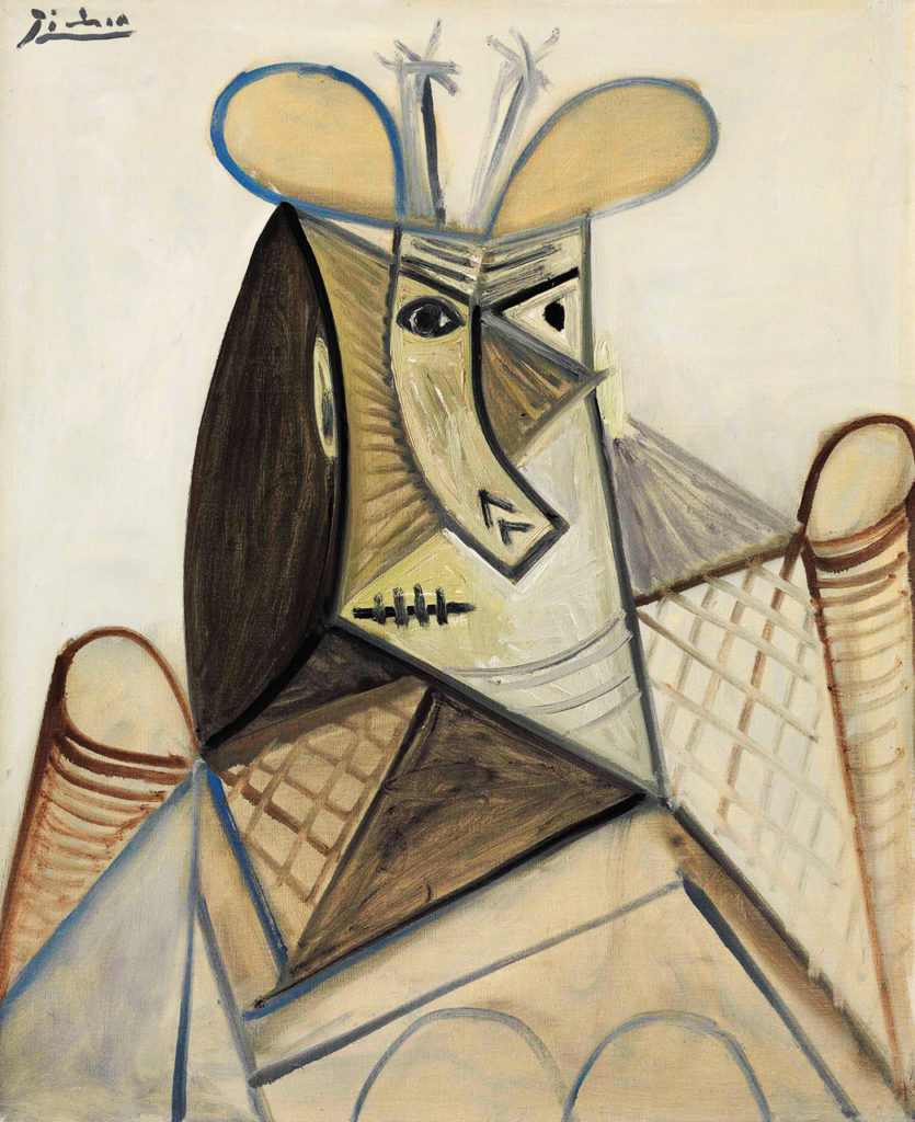 Pablo Picasso, Buste de femme au chapeau (Dora Maar as <strong> Solaris </strong>)